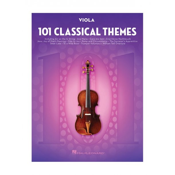 101 Classical Themes For Viola