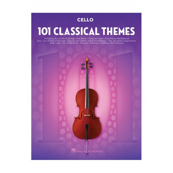 101 Classical Themes For Cello