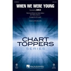 Adele: When We Were Young (SSA Songbook)
