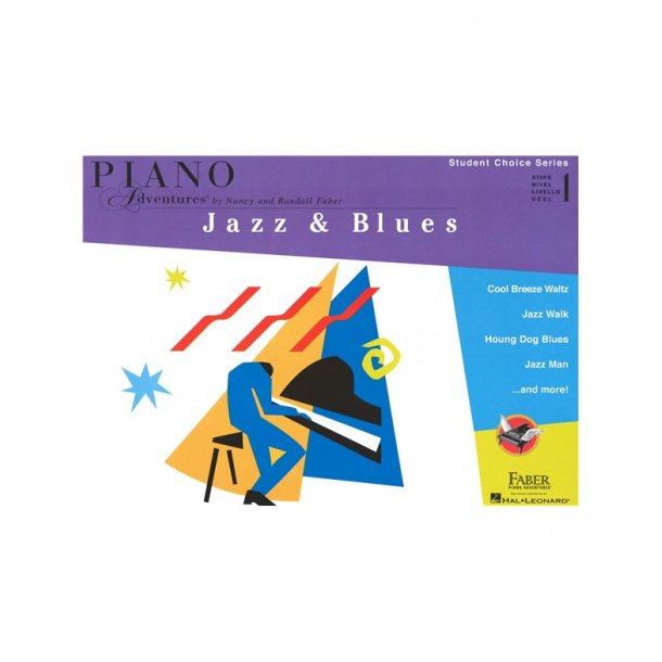 Faber Piano Adventures - Student Choice Series: Jazz & Blues Level 1