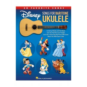 Disney Songs For Baritone Ukulele - 20 Favorite Songs