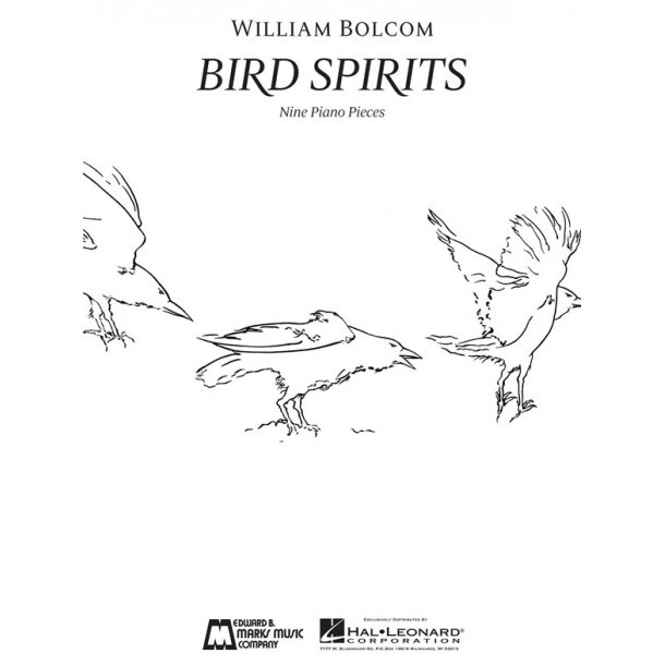 BOLCOM WILLIAM BIRD SPIRITS NINE PIANO PIECES FIRST EDITION PIANO BOOK