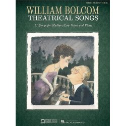 BOLCOM WILLIAM THEATRICAL SONGS MEDIUM LOW VOICE & PIANO VCE/PF BK