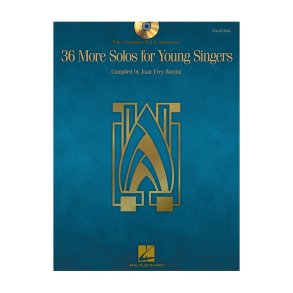36 MORE SOLOS FOR YOUNG SINGERS (BOYTIM JOAN FREY) VOICE BOOK/CD