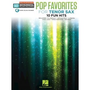 Instrumental Play-Along: Pop Favourites - Tenor Saxophone (Book/Audio)