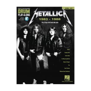Metallica: 1983-1988 - Drum Play-Along Volume 47