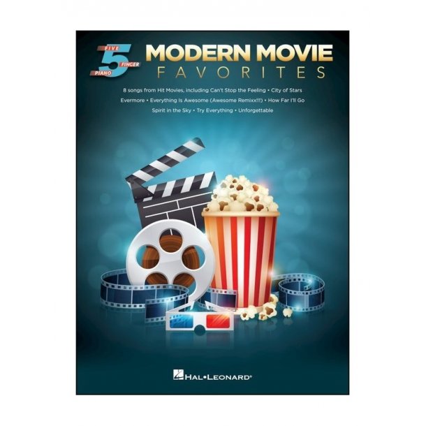 Modern Movie Favourites (Five-Finger Piano)