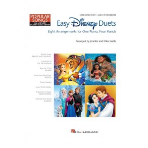 Easy Disney Duets: Eight Arrangements For One Piano, Four Hands