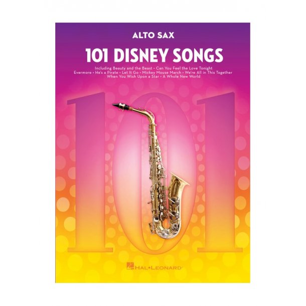 101 Disney Songs: Alto Sax