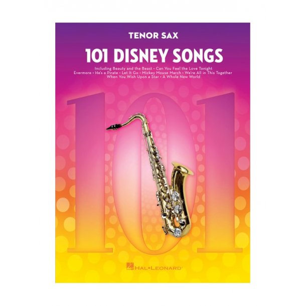 101 Disney Songs: Tenor Sax