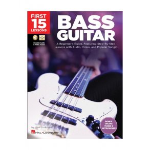 First 15 Lessons: Bass Guitar