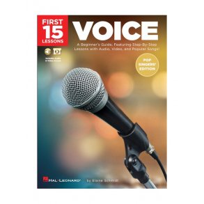 First 15 Lessons: Voice (Pop Singers' Edition)