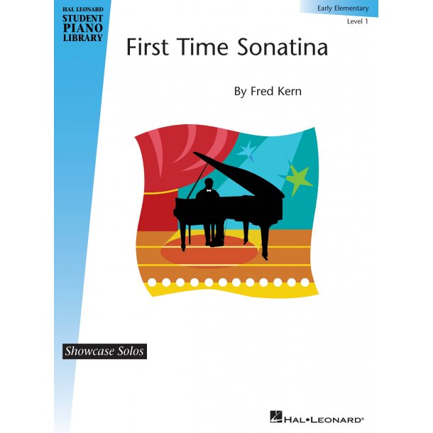 Hlspl Kern Fred First Time Sonatina Level 1 Early Elementary Piano Bk