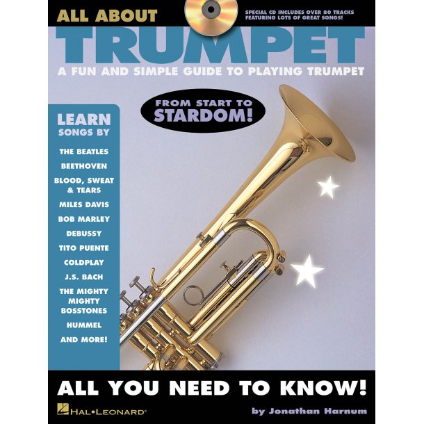 HARNUM JONATHAN ALL ABOUT TRUMPET TPT BOOK/CD