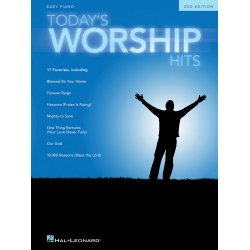TODAYS WORSHIP HITS EASY PIANO SONGBOOK