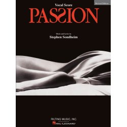 SONDHEIM STEPHEN PASSION REVISED EDITION VOCAL SCORE BOOK
