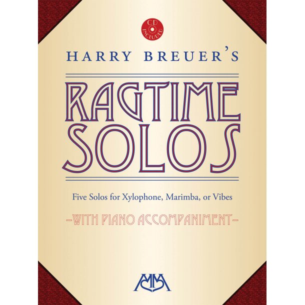 Breuer Ragtime Solos Perc Bk/Cd