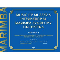 MUSIC OF MUSSERS INTERNATIONAL MARIMBA SYMPH ORCH VOL2 (RAPP) MAR BOOK