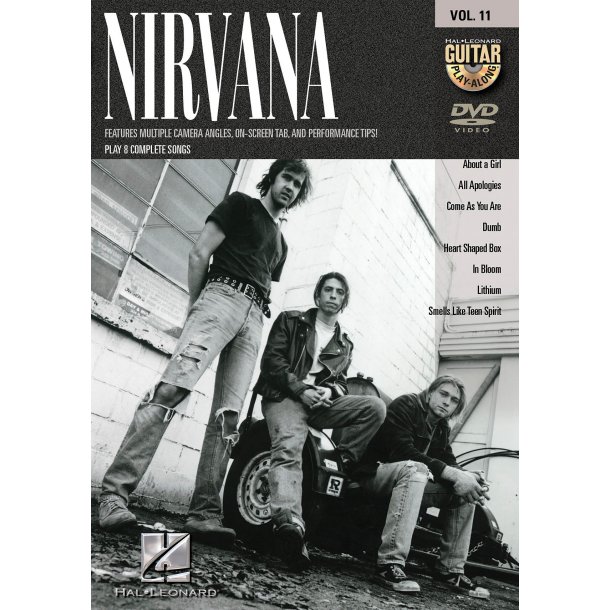Gpa Dvd Vol 11 Nirvana Gtr Tab Dvd
