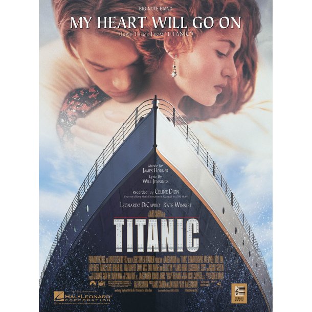 My Heart Will Go On Big Note Titanic