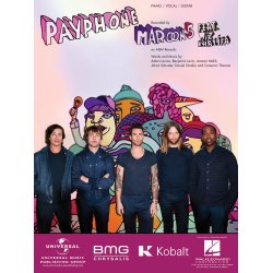 MAROON 5/KHALIFA WIZ PAYPHONE PIANO VOCAL GUITAR SHEET