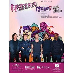 MAROON 5/KHALIFA WIZ PAYPHONE PIANO VOCAL GUITAR SHEET