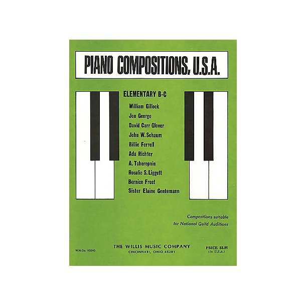 Piano Comp Usa B-c