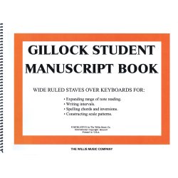 Gillock Manuscript Book