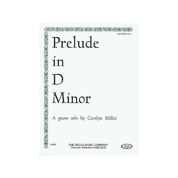 Prelude In D Minor
