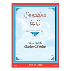 Hudelson Sonatina In C Pf Solo Sheet