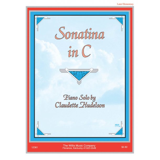 Hudelson Sonatina In C Pf Solo Sheet