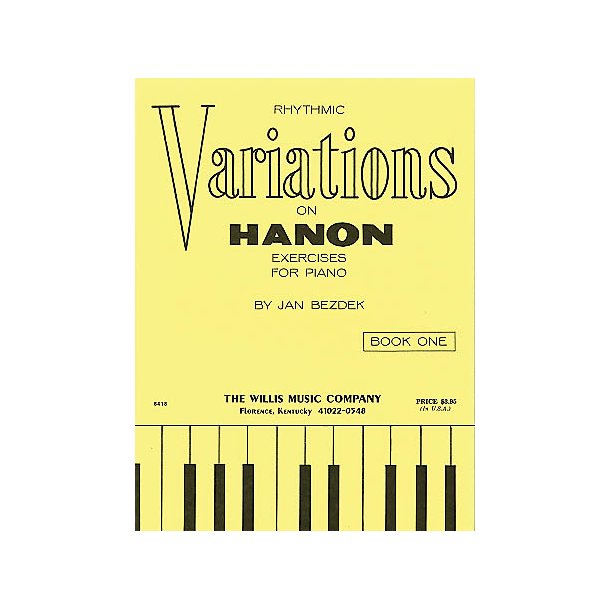 Rhythmic Variations Hanon Bk 1
