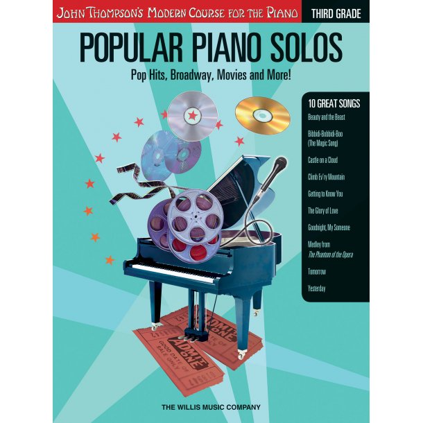Popular Piano Solos 3rd Grd Pf Bk