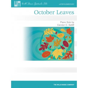 Setliff October Leaves Pf Solo Sheet
