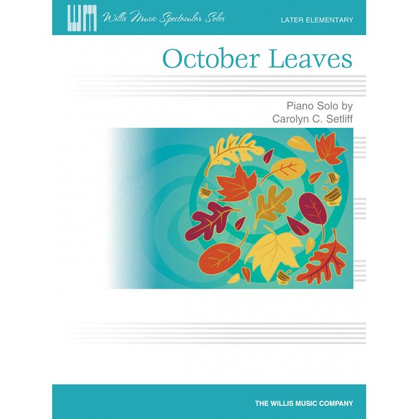 Setliff October Leaves Pf Solo Sheet