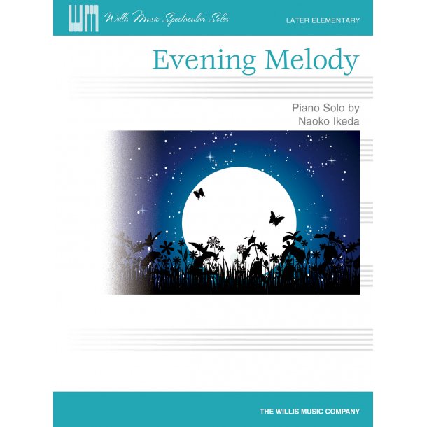 Ikeda Evening Melody Pf Solo Sheet
