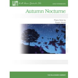 Alcon Autumn Nocturne Pf Solo Sheet