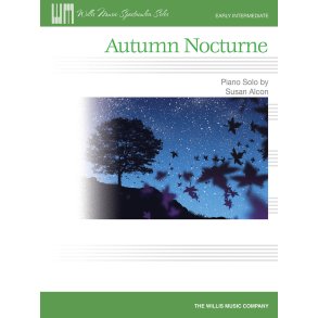 Alcon Autumn Nocturne Pf Solo Sheet