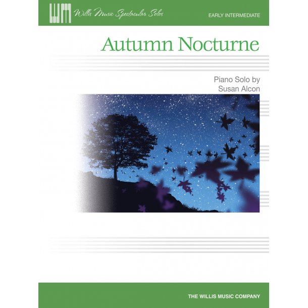 Alcon Autumn Nocturne Pf Solo Sheet