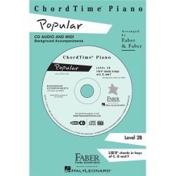 Nancy & Randall Faber: ChordTime Piano Popular CD (Level 2B)