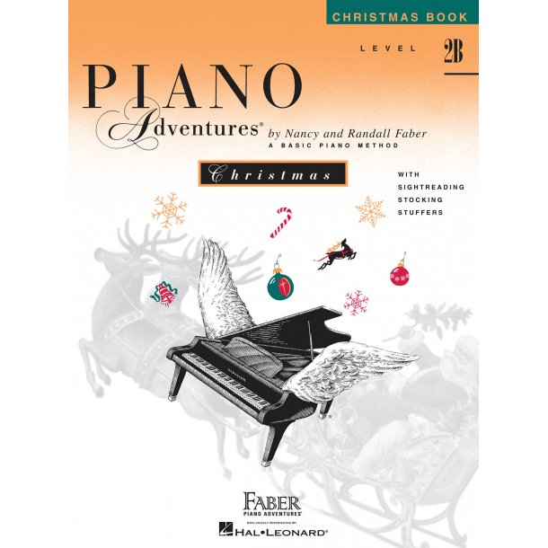 Nancy And Randall Faber: Piano Adventures Christmas Book Level 2B