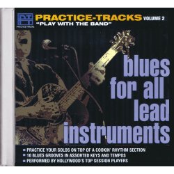 PRACTICE TRACKS PLAY WITH BAND BLUES FOR ALL LEAD INSTRUMENTS VOL2 CD