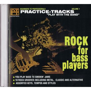 PRACTICE TRACKS PLAY WITH THE BAND ROCK FOR BASS PLAYERS CD