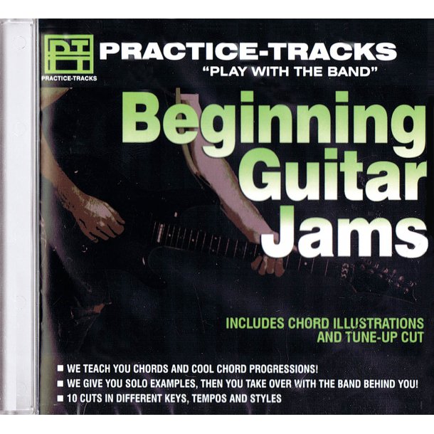 PRACTICE TRACKS PLAY WITH THE BAND BEGINNING GUITAR JAMS CD