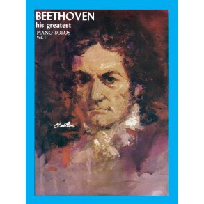 Beethoven Ludwig Van His Greatest Piano Solos Volume 1 Pf Solo Book