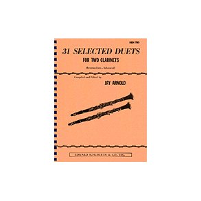 31 Selected Duets For Two Clarinets (Arr Arnold Jay) 2clt Book