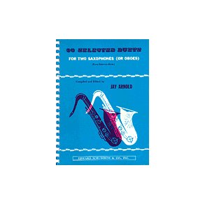 30 SELECTED DUETS EASY INTERMED (ARNOLD) 2 SAXOPHONES OR 2 OBOES BOOK