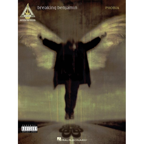 BREAKING BENJAMIN PHOBIA GUITAR RECORDED VERSIONS GTR TAB BOOK