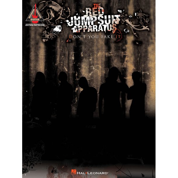 THE RED JUMPSUIT APPARATUS DON'T YOU FAKE IT GTR RECORDED VERS TAB BK