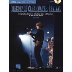 Creedence Clearwater Revival Signature Licks Guitar Tab Book/Cd